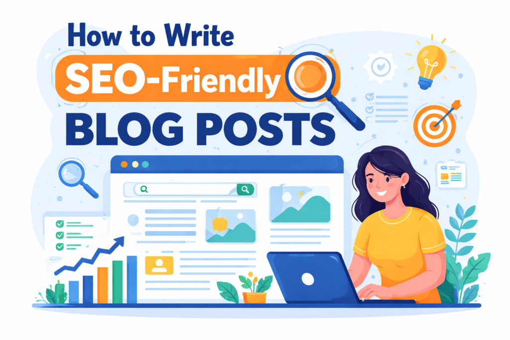 How to write SEO-friendly blog posts step by step guide
